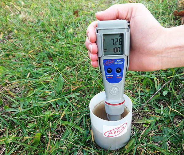 test soil pH